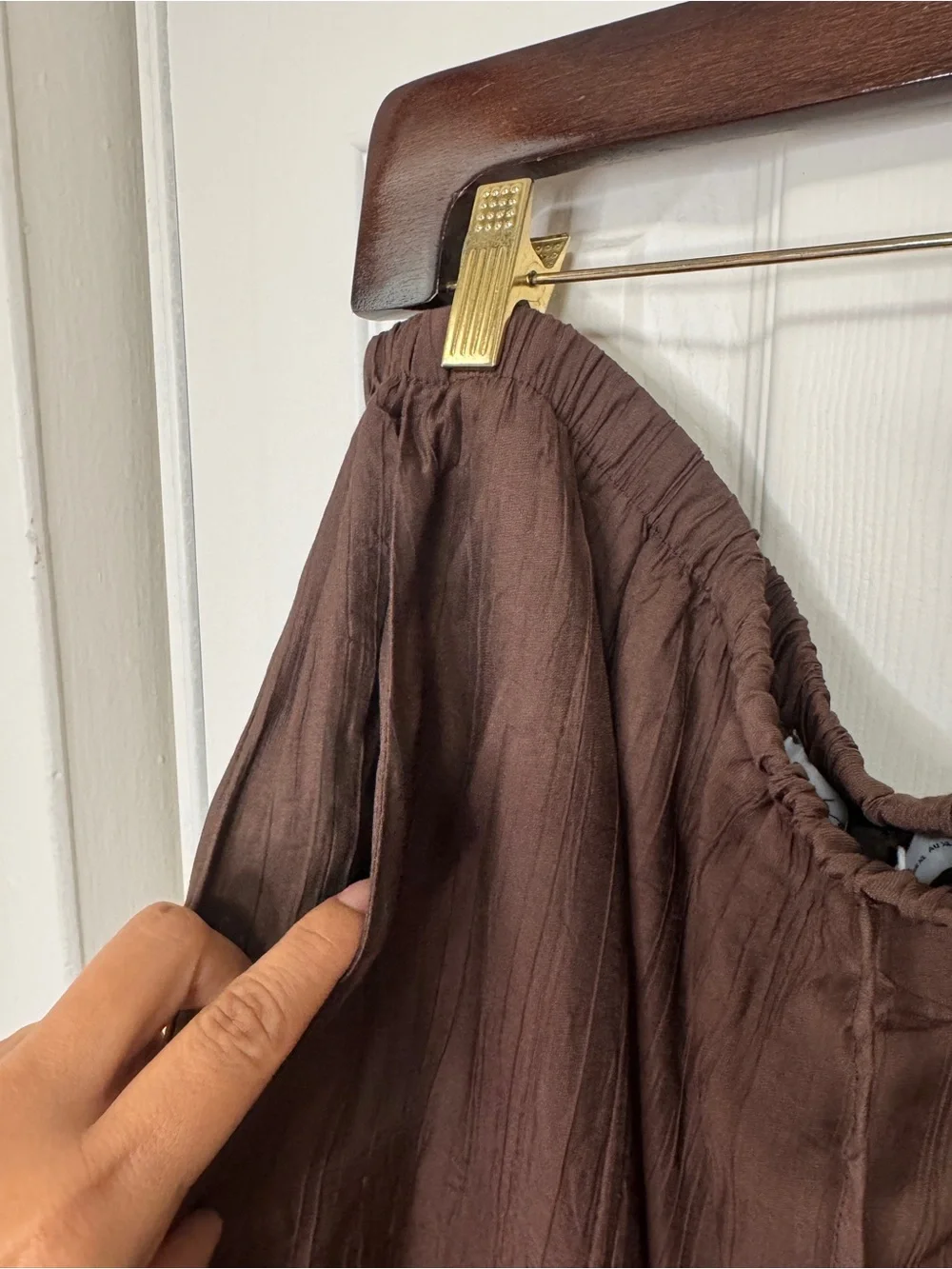 Petal & Pup Chocolate Brown Maxi Skirt